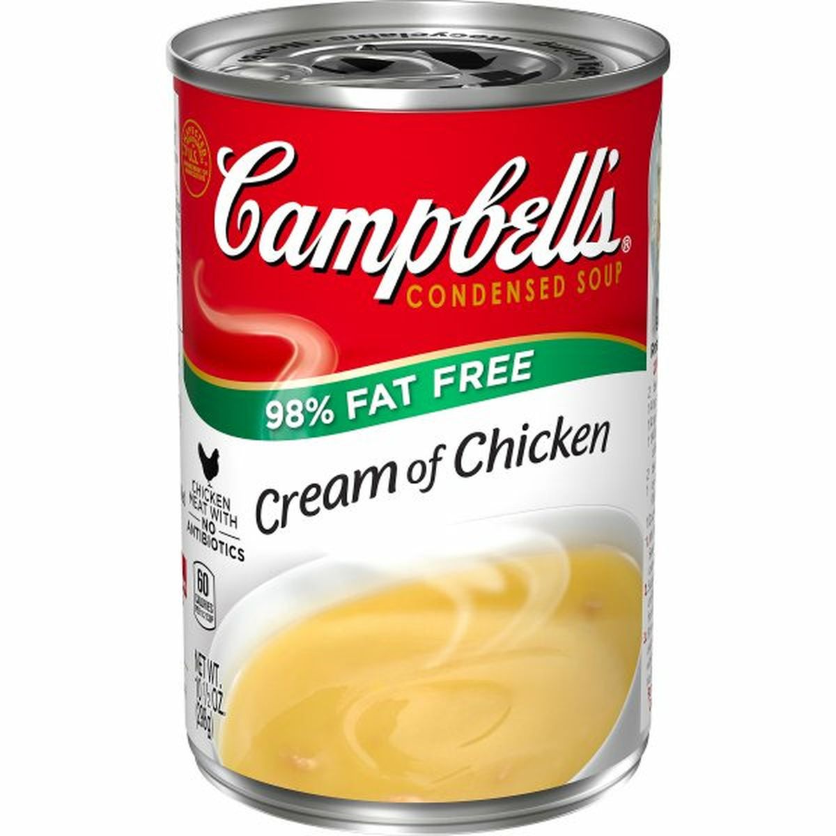 Calories in Campbell'ss Condensed 98% Fat Free Cream of Chicken Soup