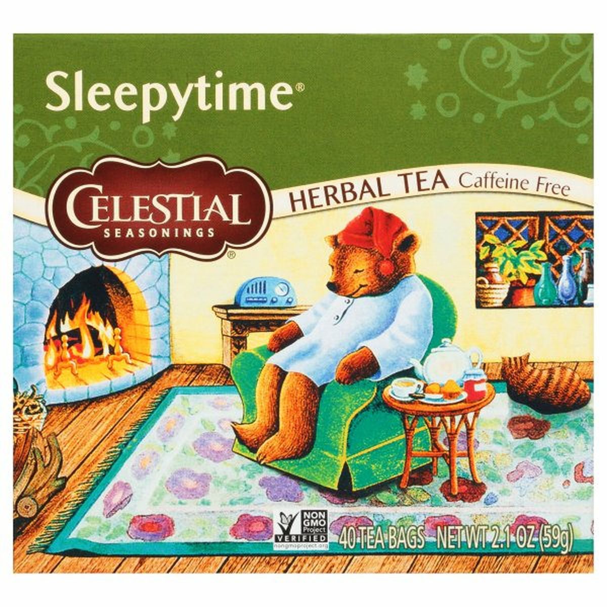 Calories in Celestial Seasonings Sleepytime Herbal Tea, Caffeine Free