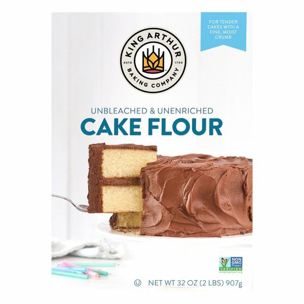Calories in King Arthur Baking Company Cake Flour, Unbleached & Unenriched