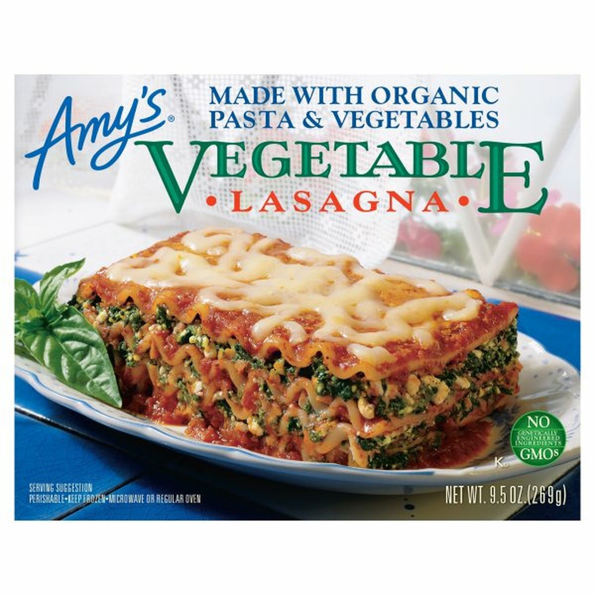 Calories in Amy's Kitchen Lasagna, Vegetable