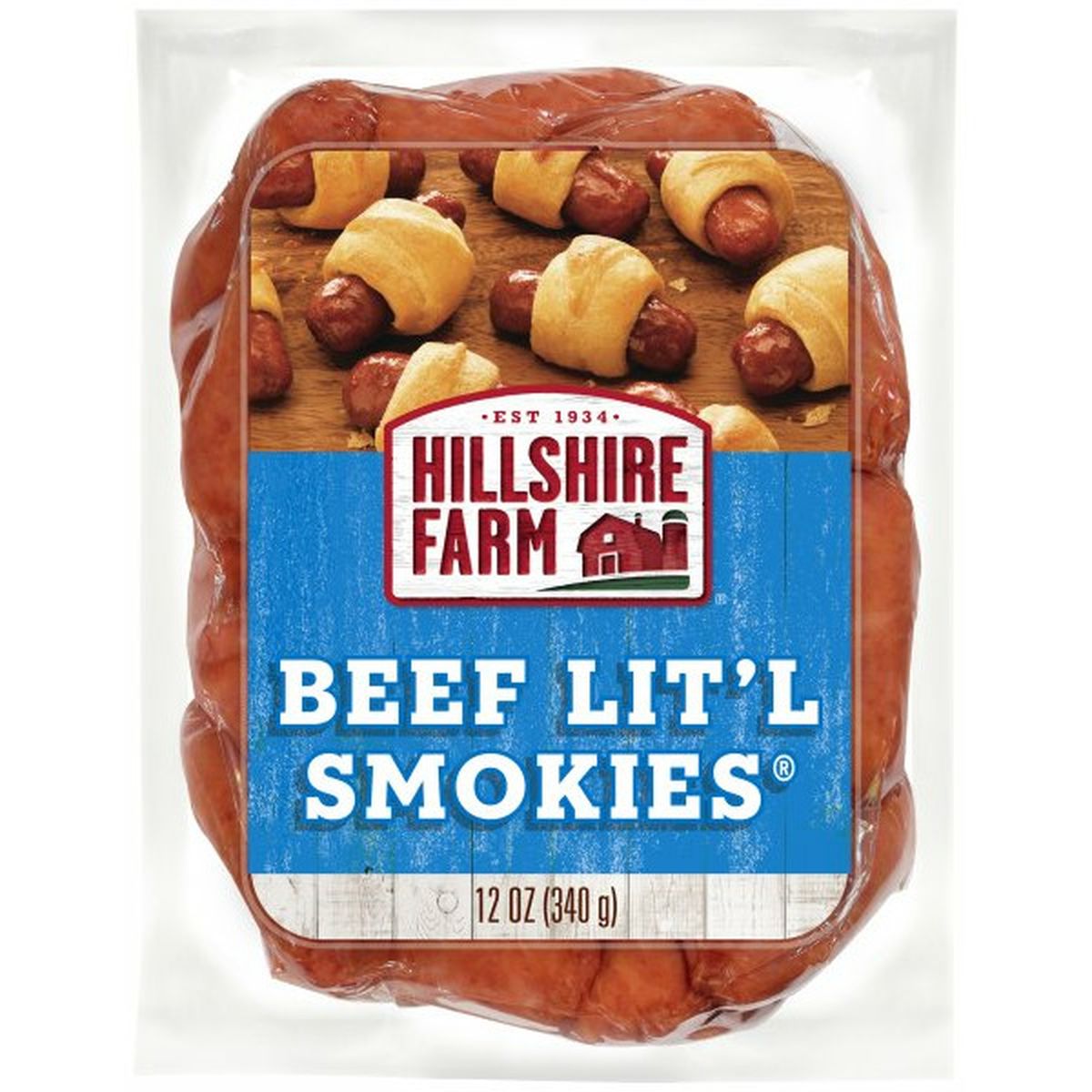 Calories in Hillshire Farm Beef Lit'l Smokies Smoked Sausage