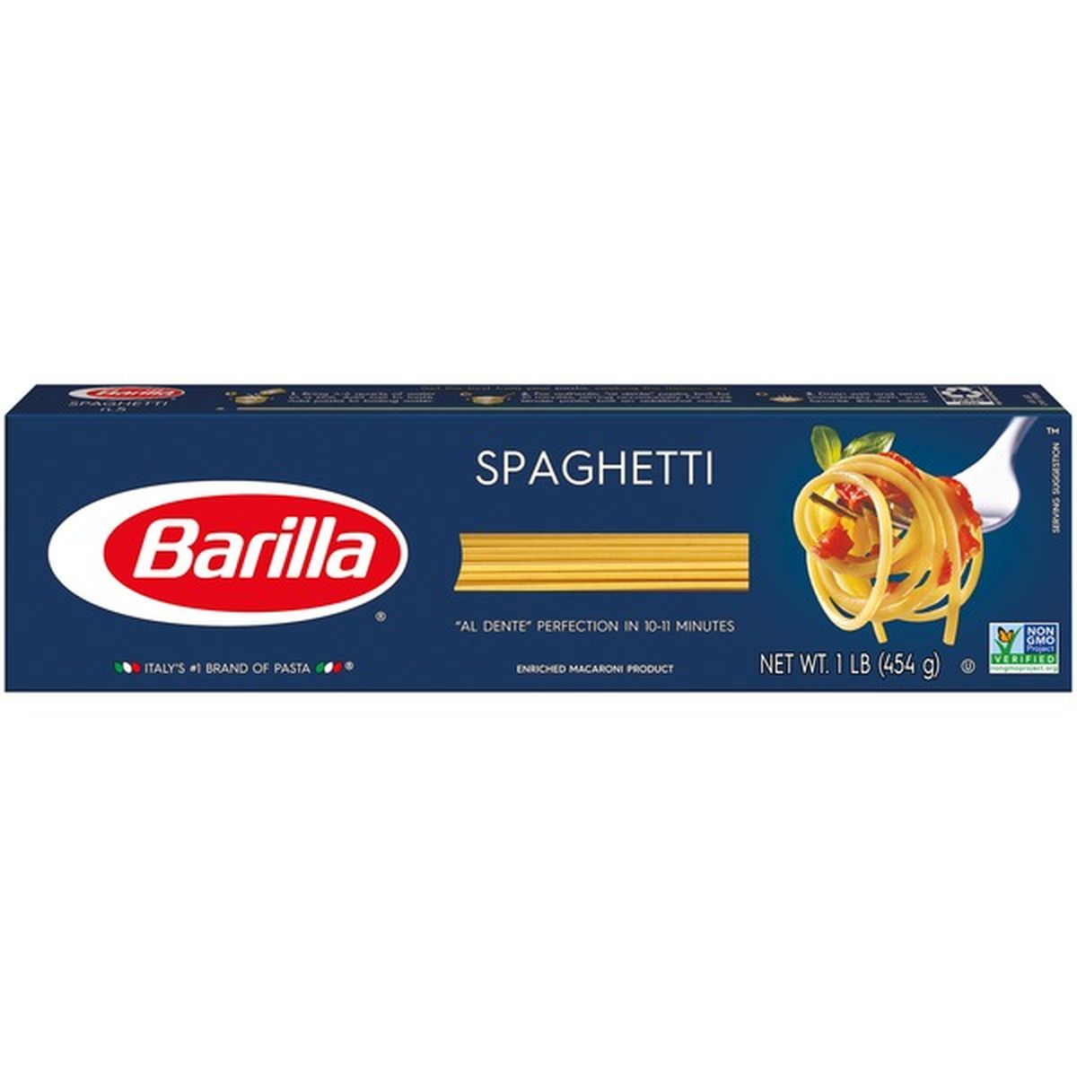 cooked spaghetti