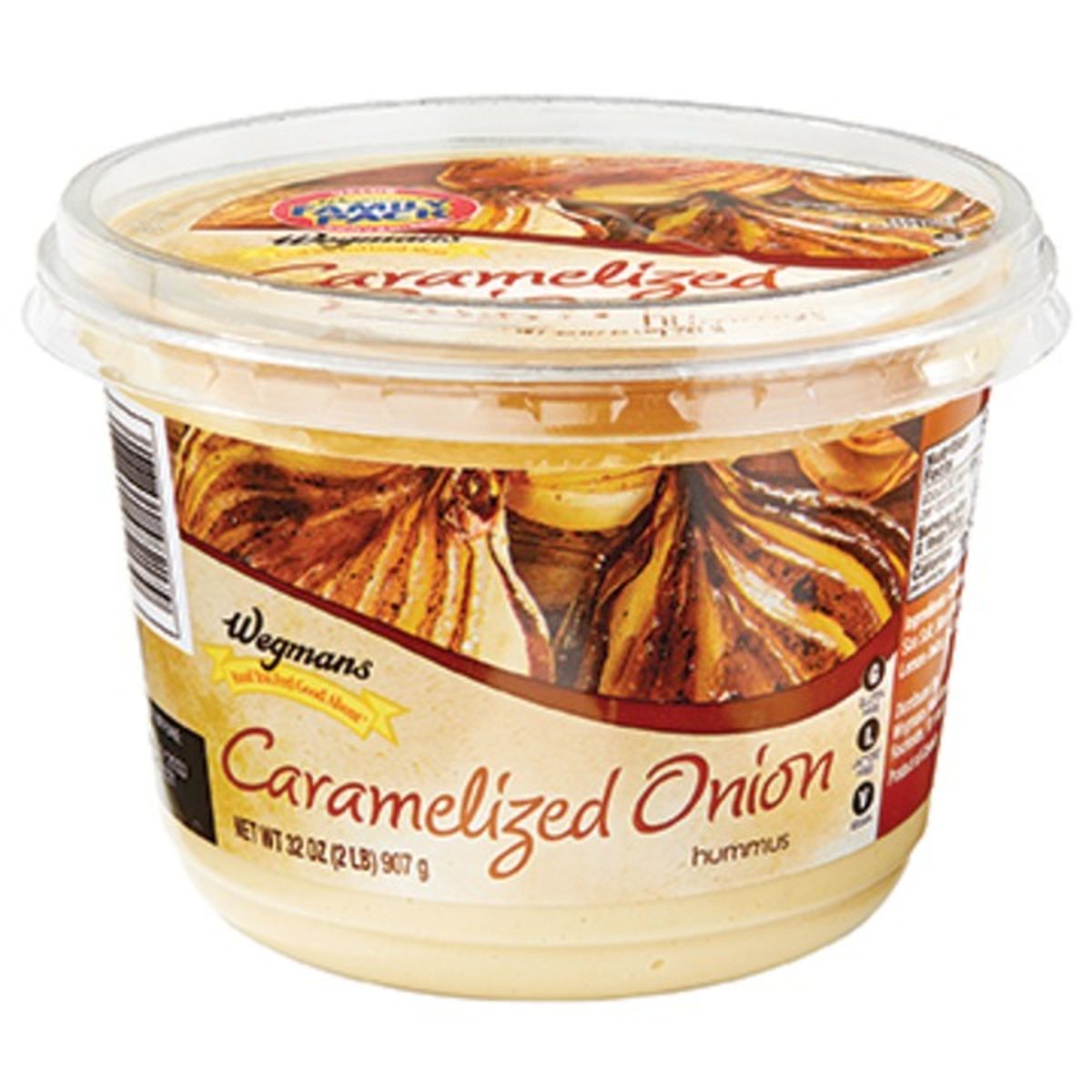 Calories in Wegmans Caramelized Onion Hummus, FAMILY PACK