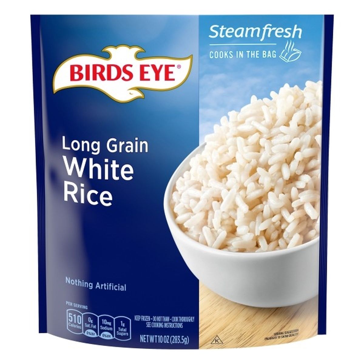 Calories in Birds Eye White Rice, Long Grain