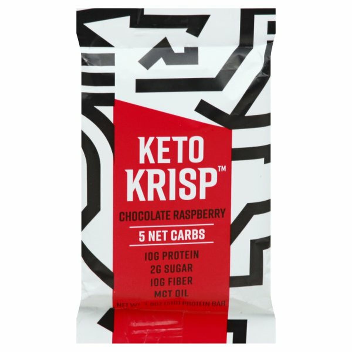 Calories in Keto Krisp Protein Bar, Chocolate Raspberry