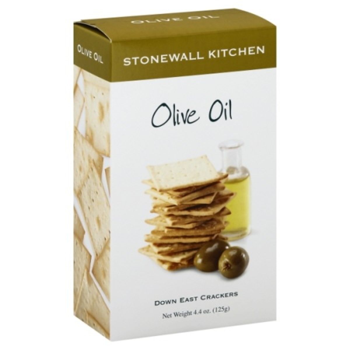 Calories in Stonewall Kitchen Crackers, Down East, Olive Oil