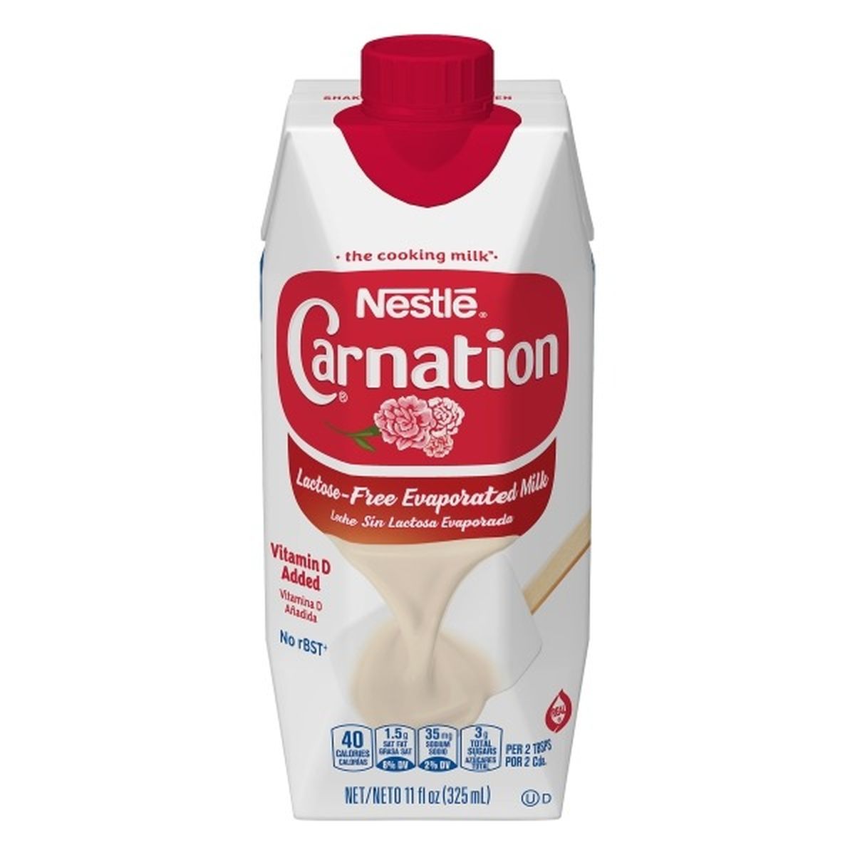 Calories in Carnation Evaporated Milk, Lactose-Free