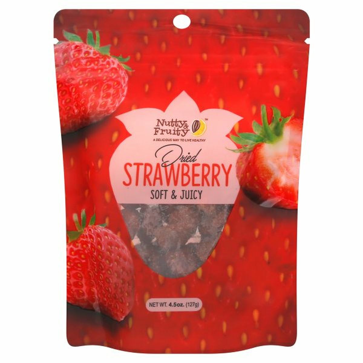 Calories in Nutty & Fruity Strawberry, Dried