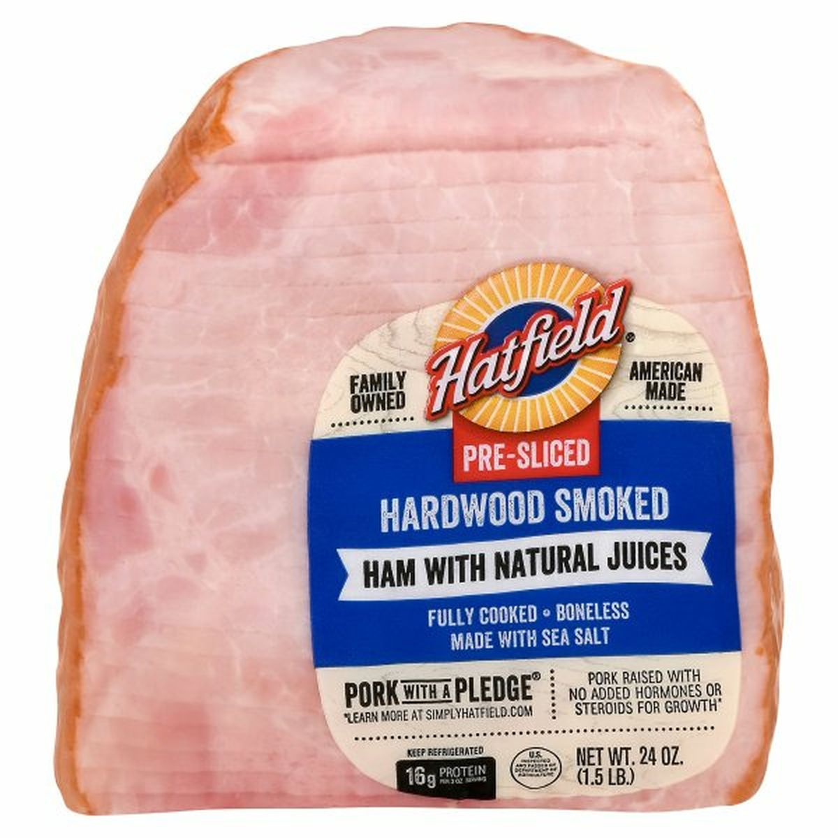 Calories in Hatfield Ham, Pre-Sliced, Hardwood Smoked