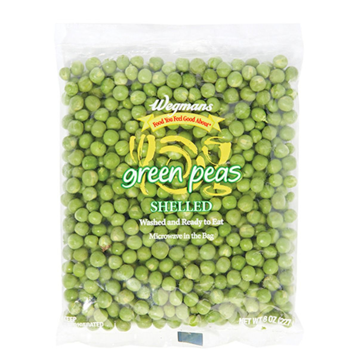 Calories in Wegmans Shelled Green Peas