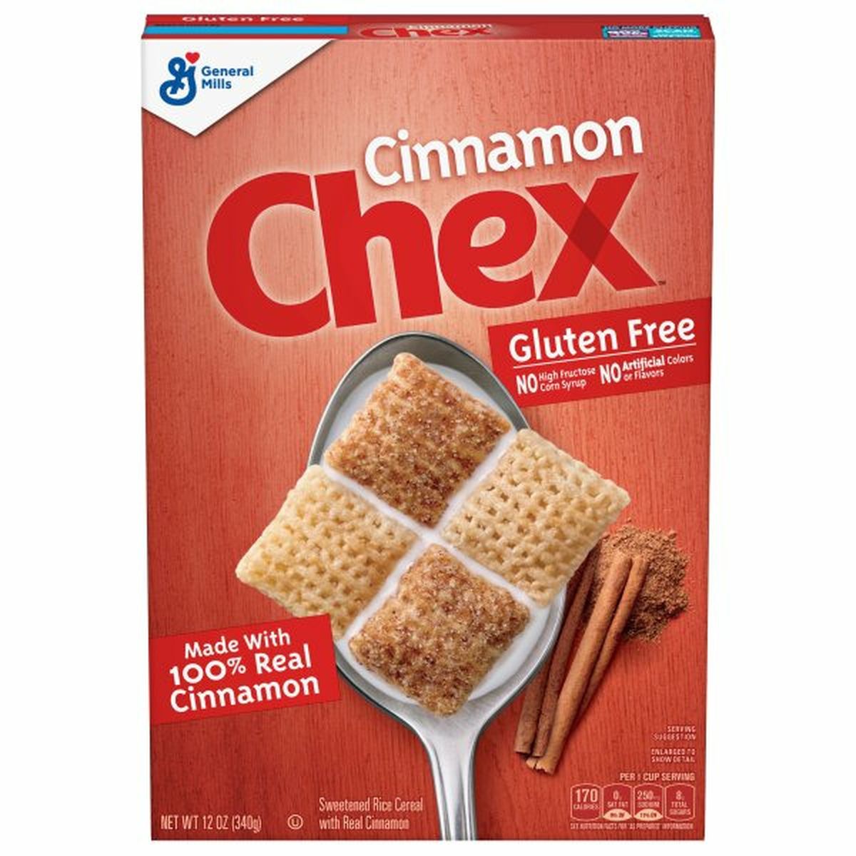 Calories in Chex Cereal, Cinnamon