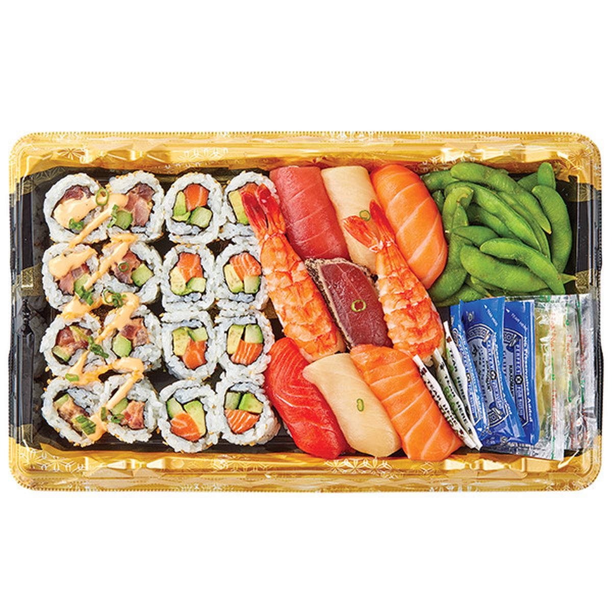 Calories in Wegmans Sushi Lover's Family Pack