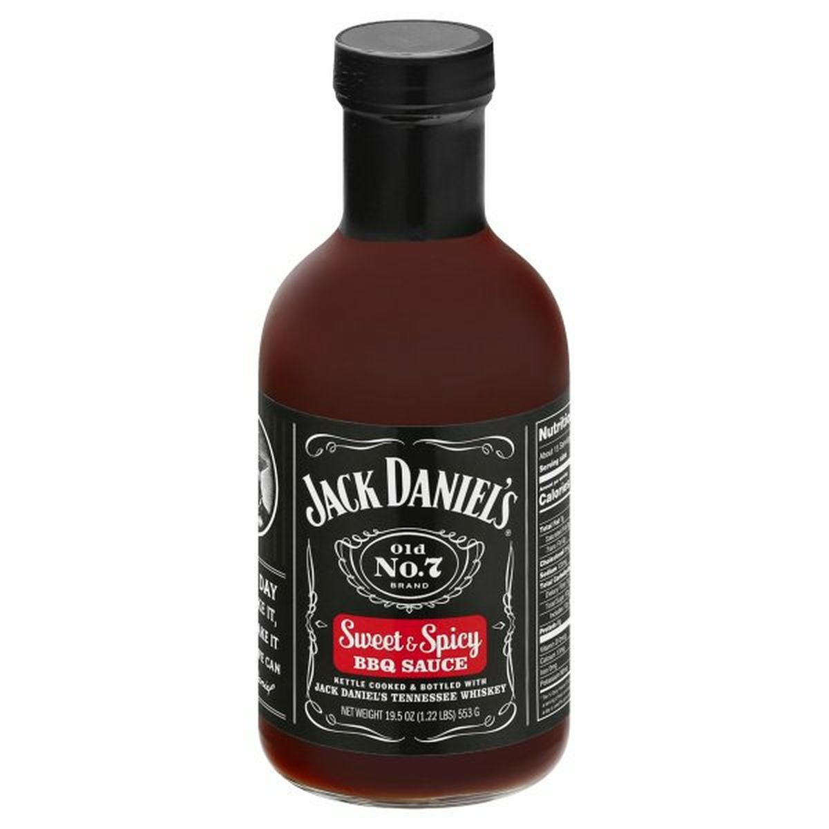 Calories in Jack Daniel's BBQ Sauce, Sweet & Spicy