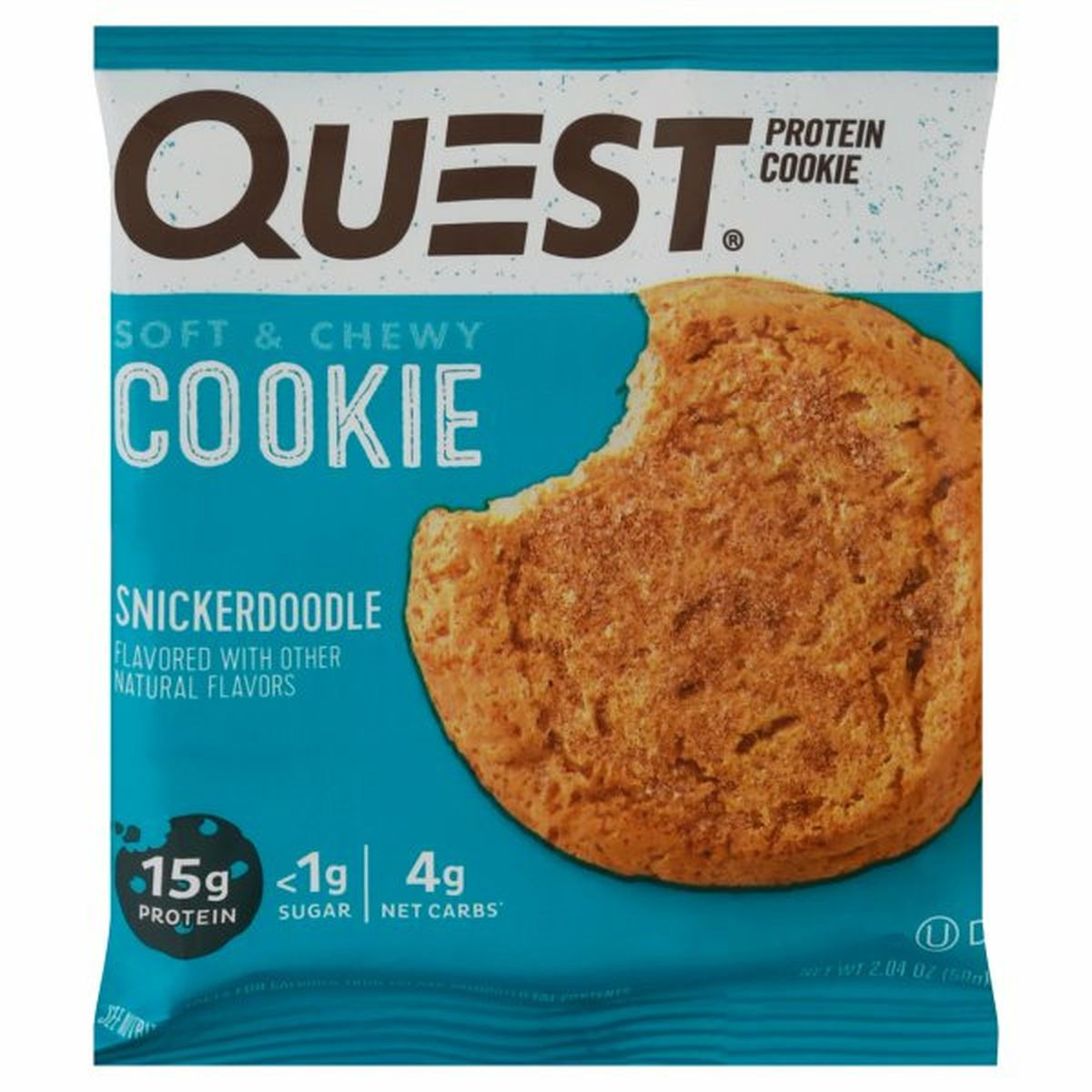 Calories in Quest Protein Cookie, Snickerdoodle