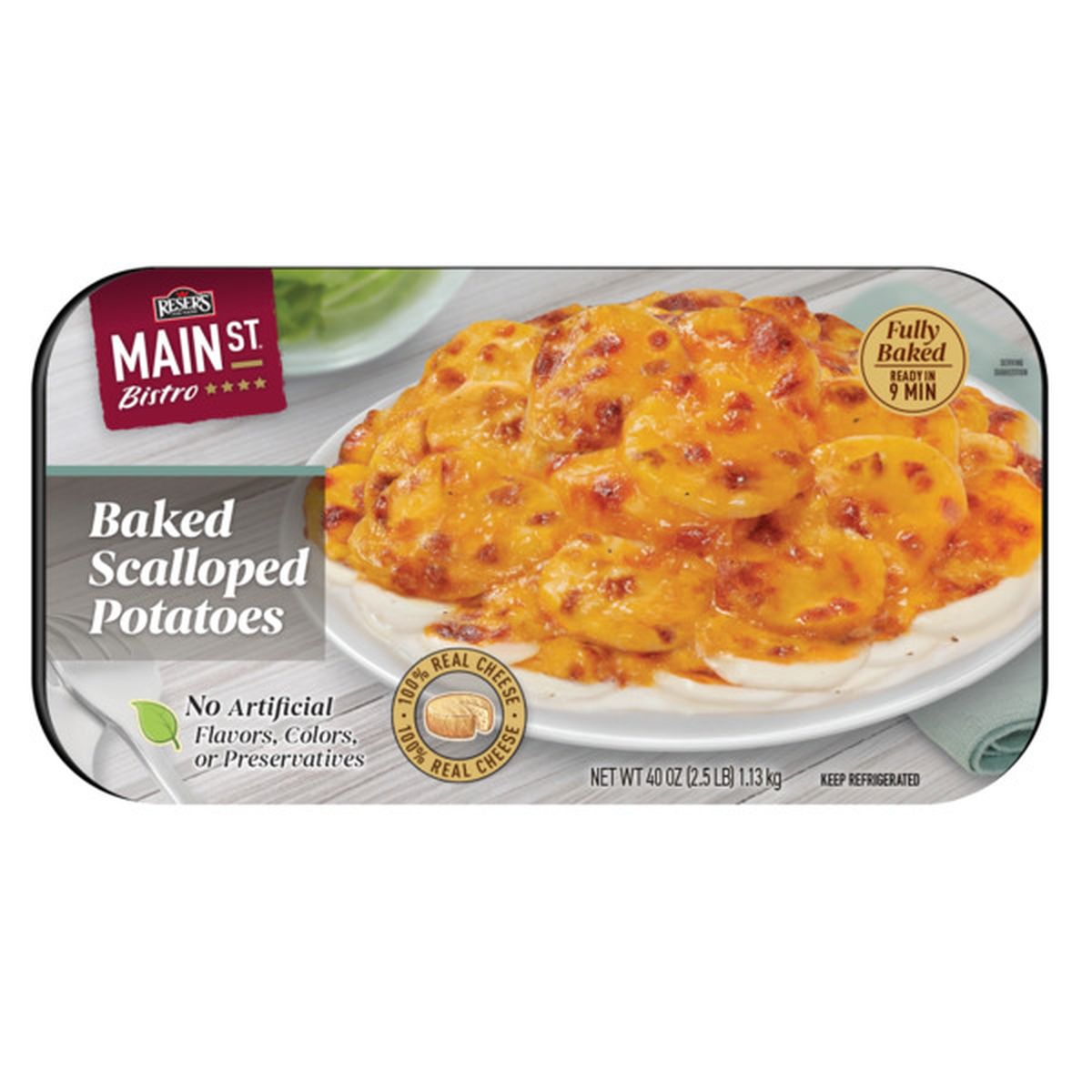 Main St Bistro Baked Scalloped Potatoes at Costco 