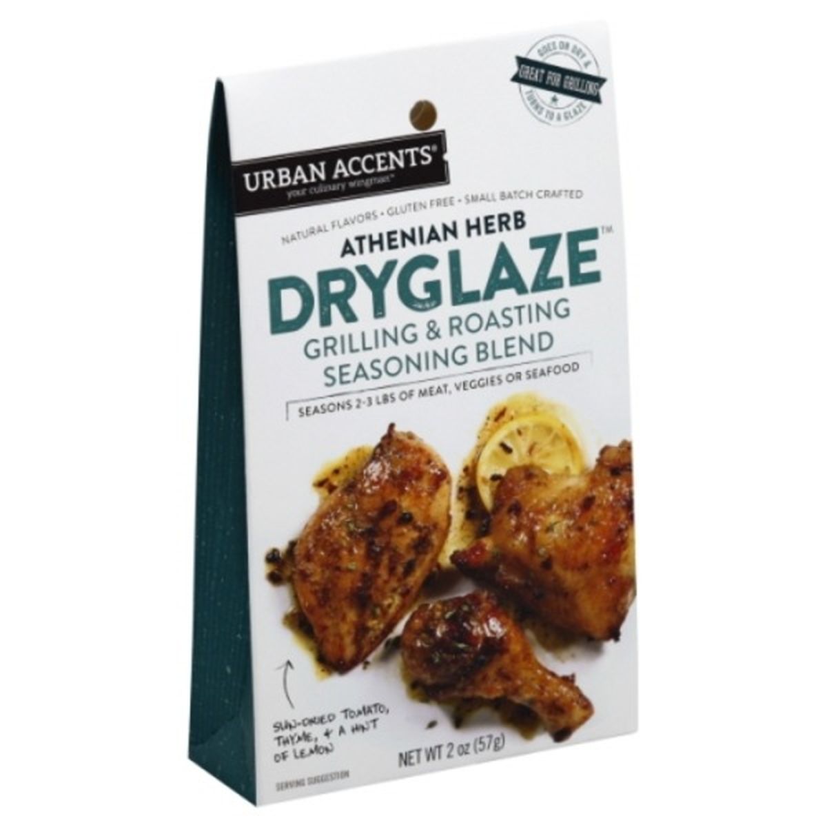 Calories in Urban Accents Dry Glaze, Athenian Herb, Sun-Dried Tomato, Thyme & a Hint of Lemon