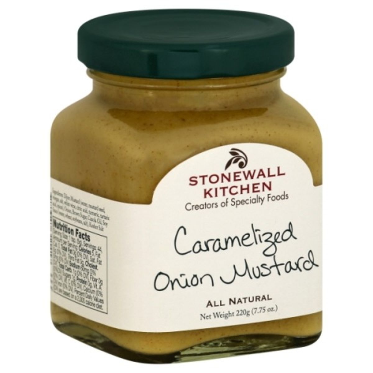 Calories in Stonewall Kitchen Mustard, Caramelized Onion