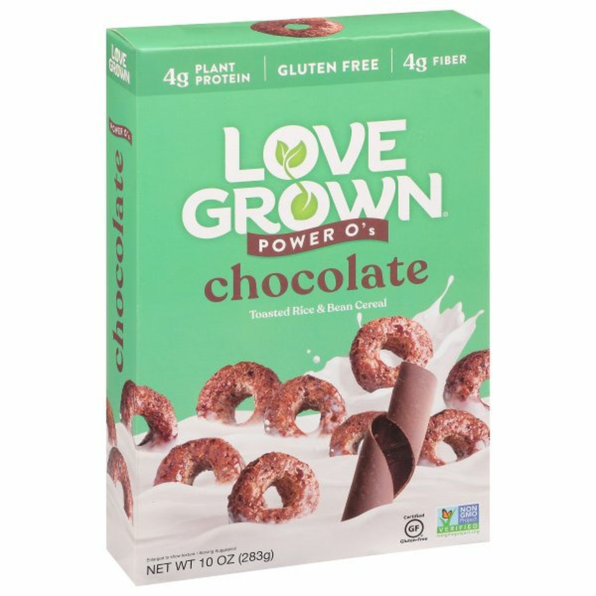 Calories in Love Grown Cereal, Chocolate, Power O's