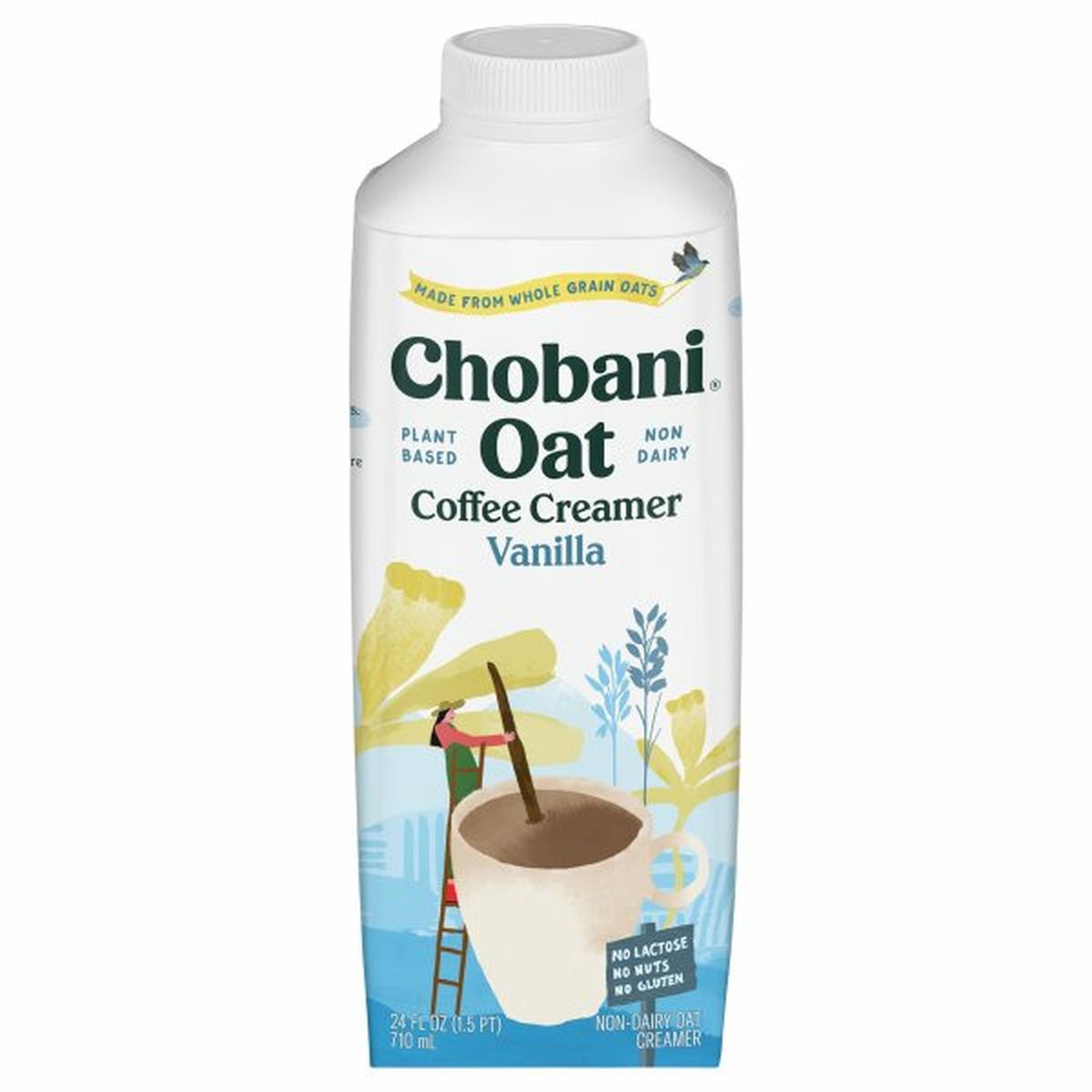 Calories in Chobani Coffee Creamer, Oat, Vanilla
