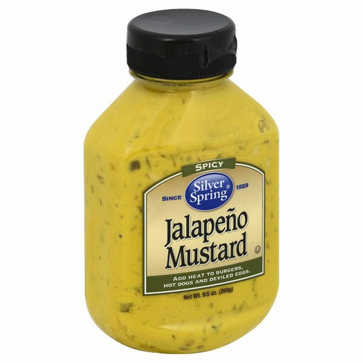 Calories in Silver Spring Mustard, Jalapeno, Spicy