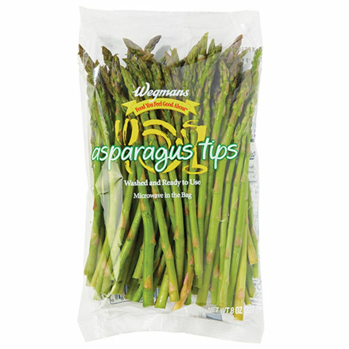 Calories in Wegmans Microwaveable Asparagus Tips