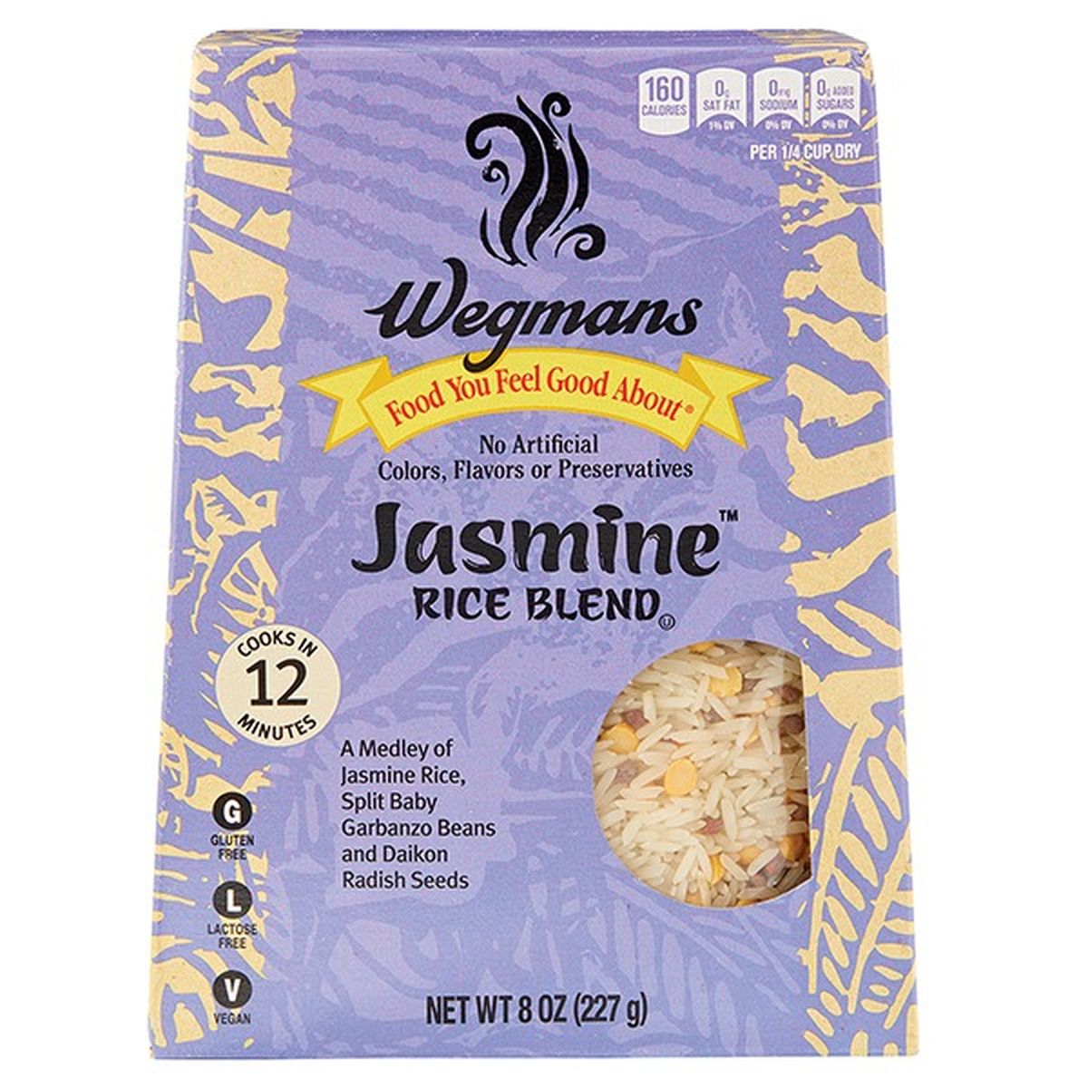 Calories in Wegmans Jasmine Rice Blend