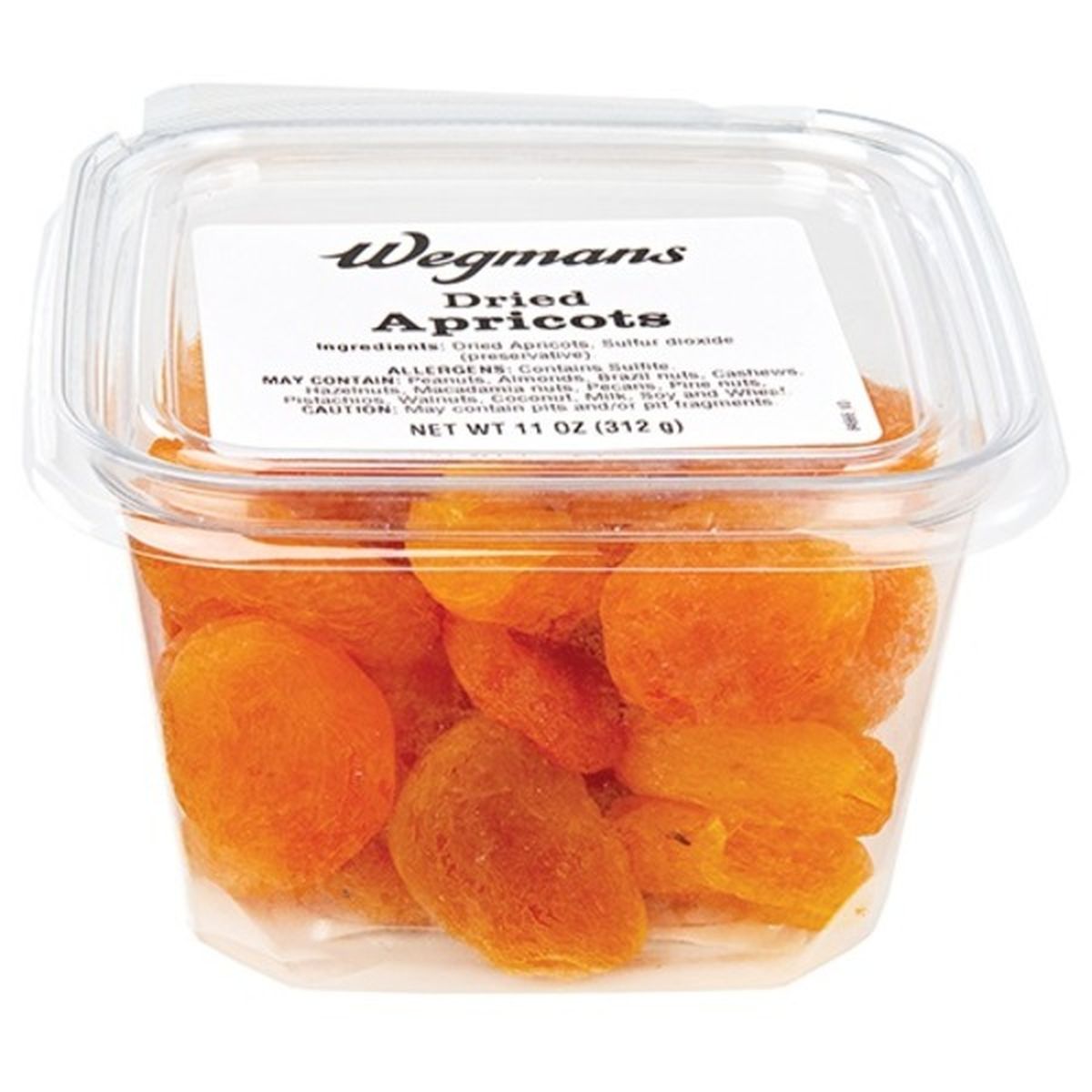 Calories in Wegmans Dried Apricots