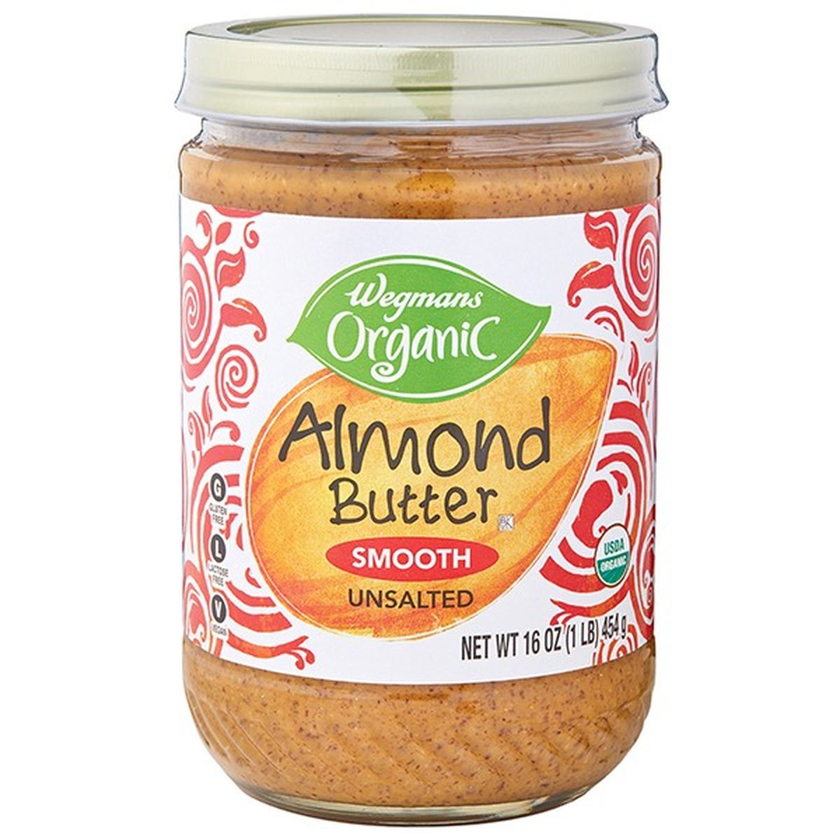 Calories in Wegmans Organic Stir Smooth Almond Butter