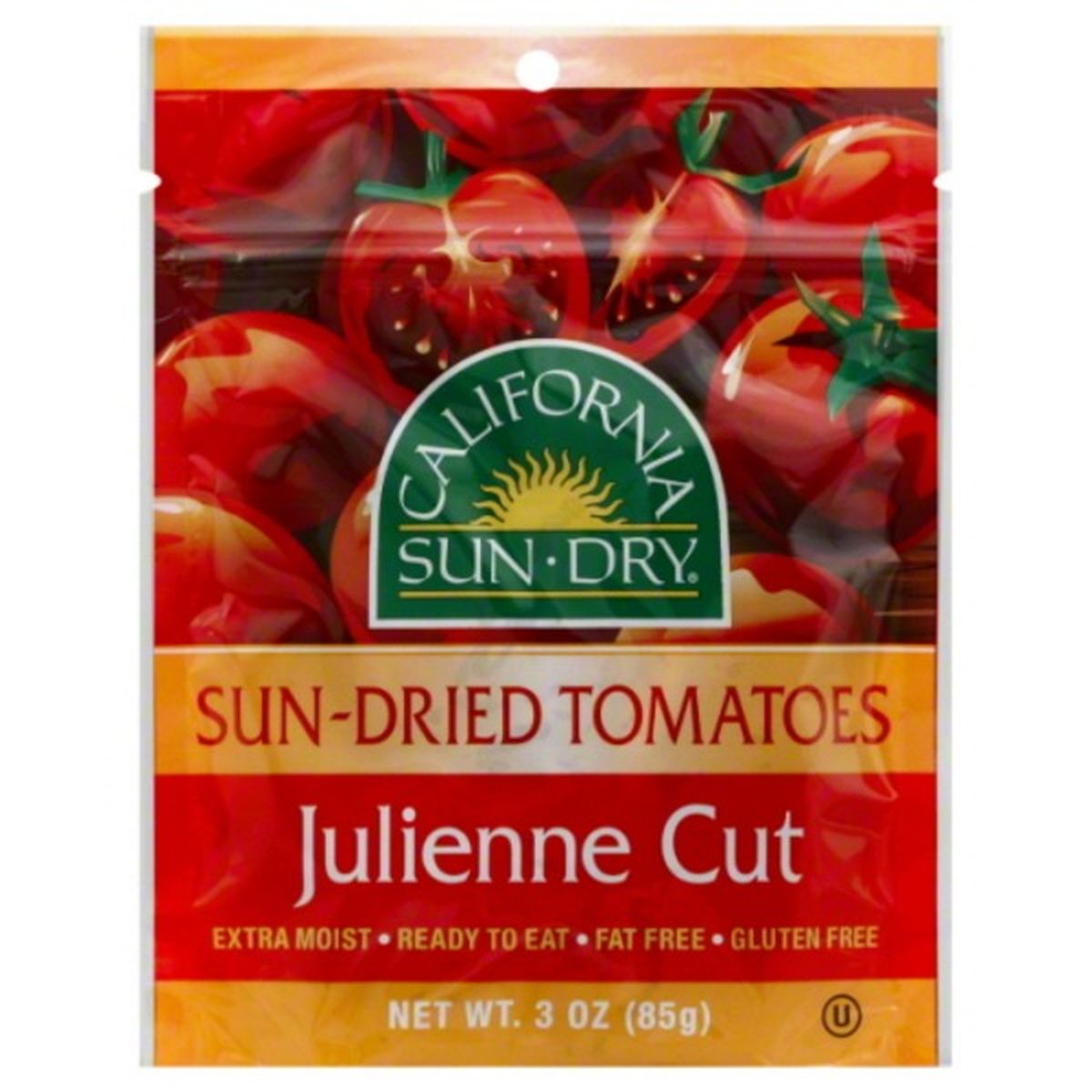 Calories in California Sun-Dry Sun Dried Tomatoes, Julienne Cut