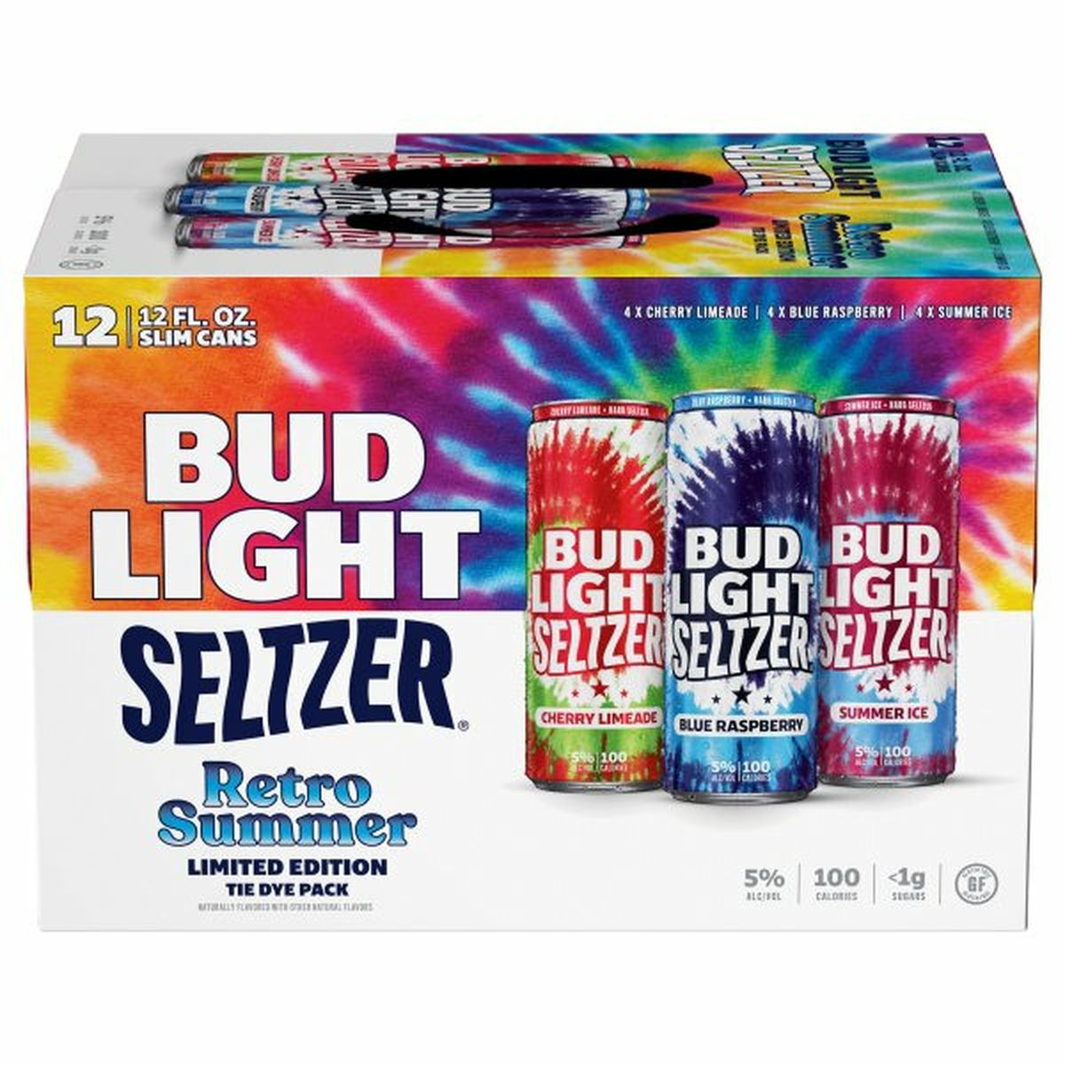 Calories in Bud Light Seltzer Seltzer Seasonal  12 pk/12 oz cans