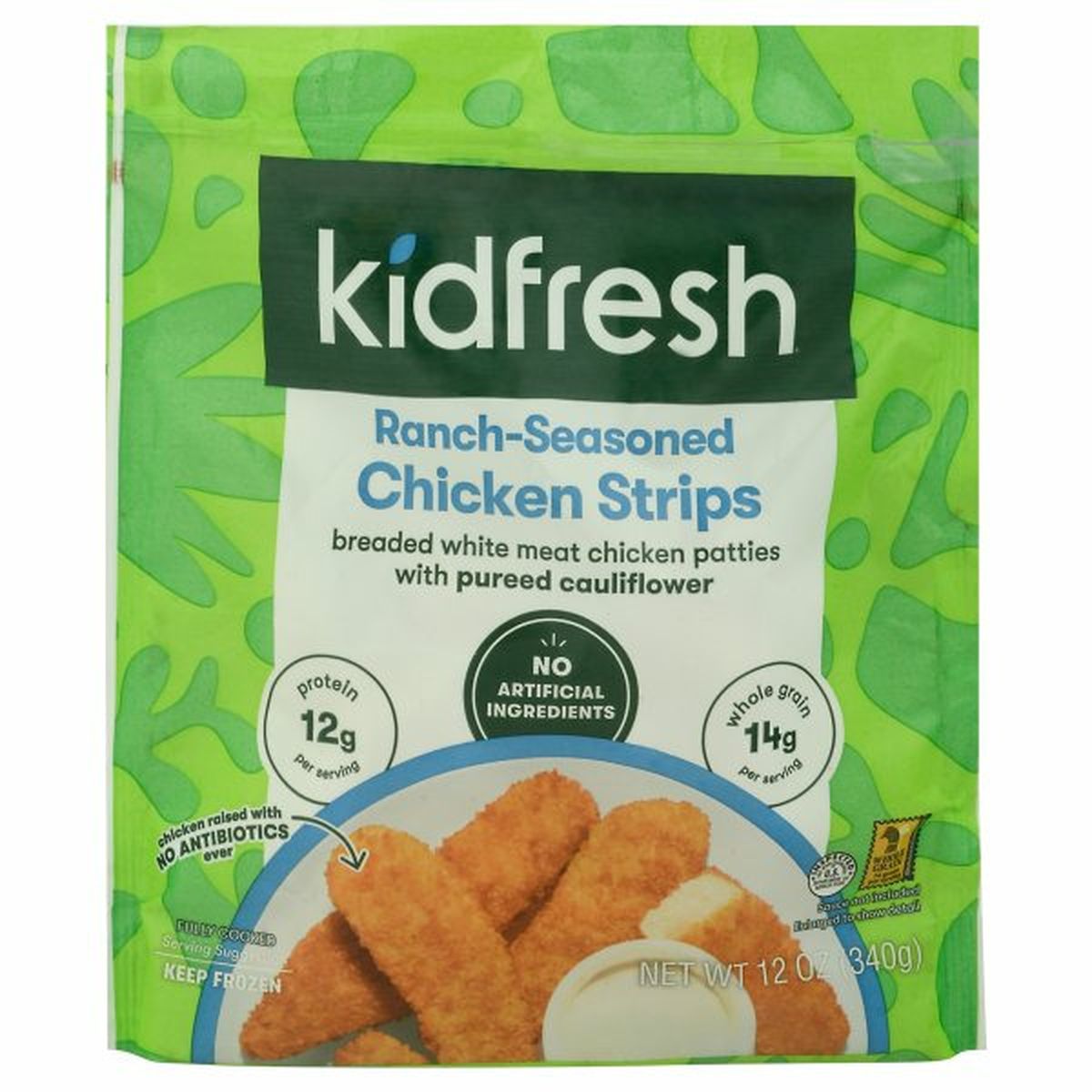 Calories in Kidfresh Chicken Strips, Ranch-Seasoned