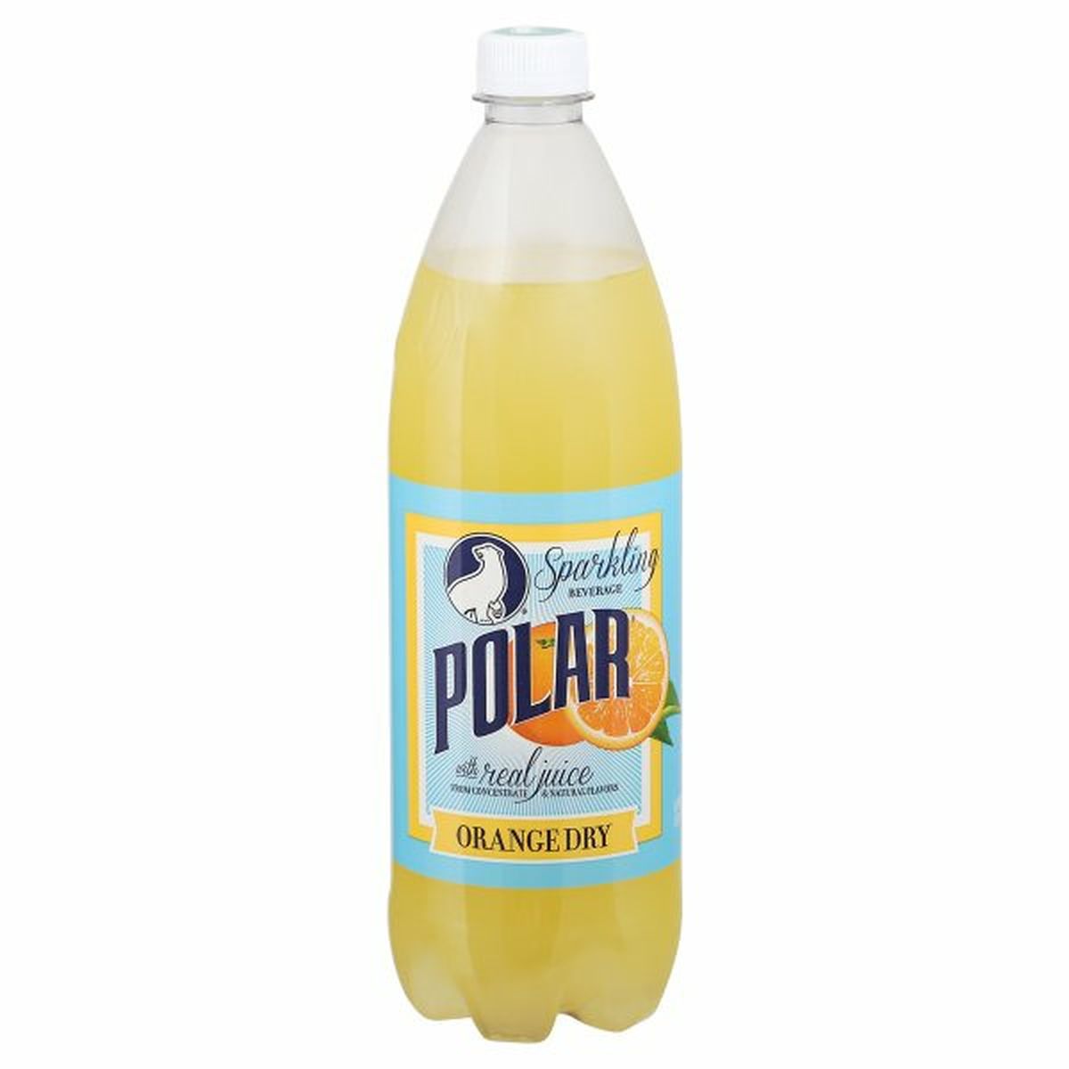Calories in Polar Sparkling Beverage, Orange Dry