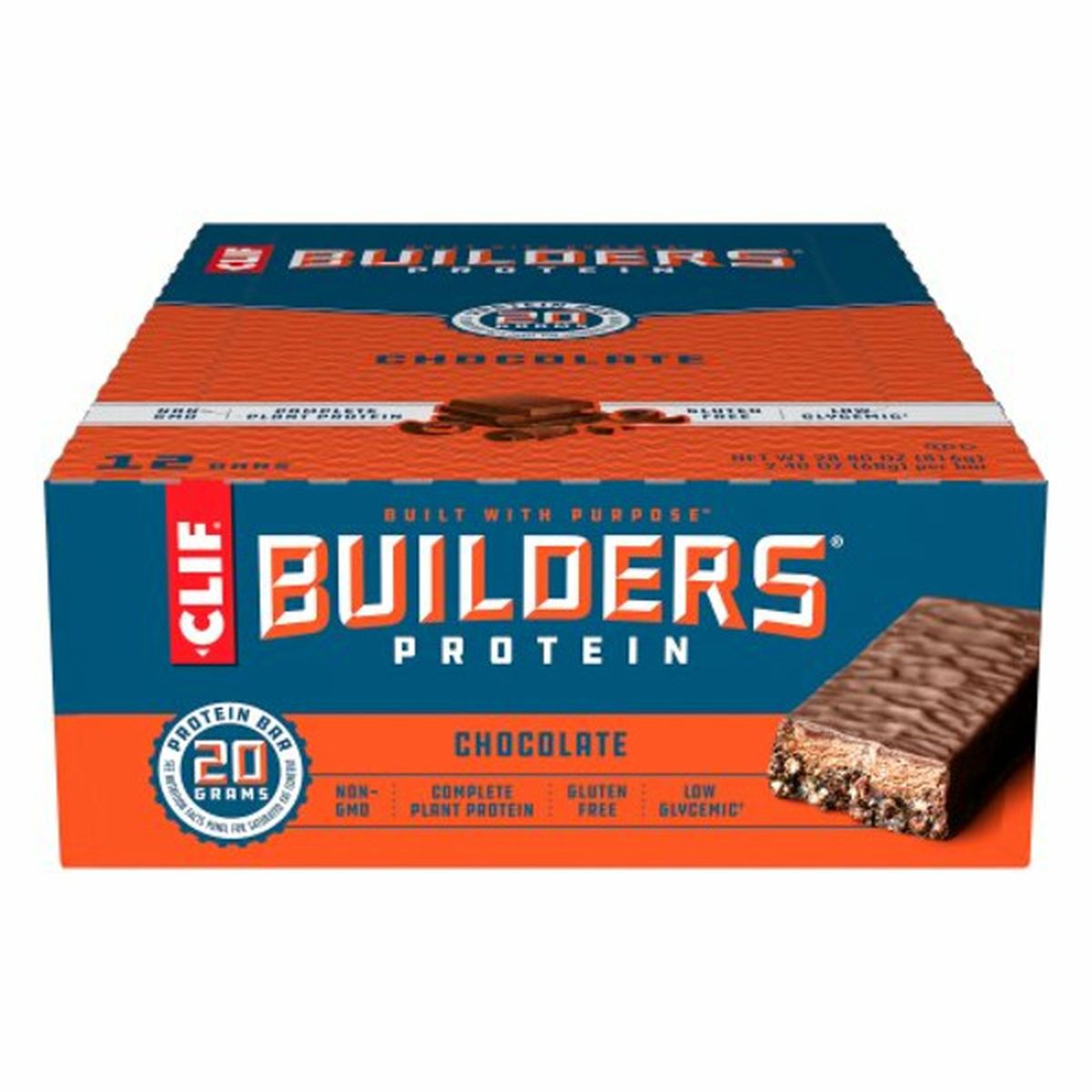 Calories in CLIF BAR Protein Bars, Chocolate