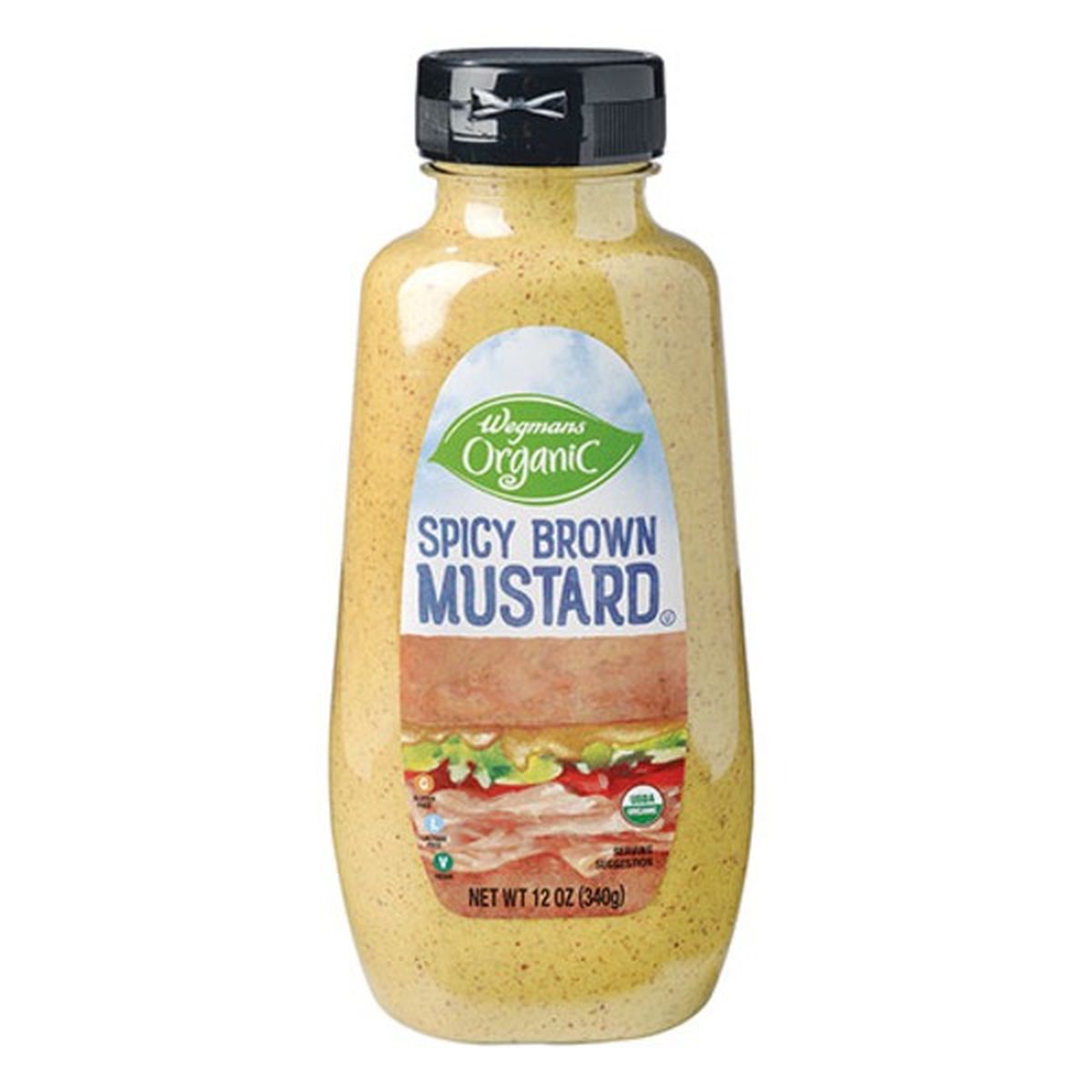 Calories in Wegmans Organic Spicy Brown Mustard