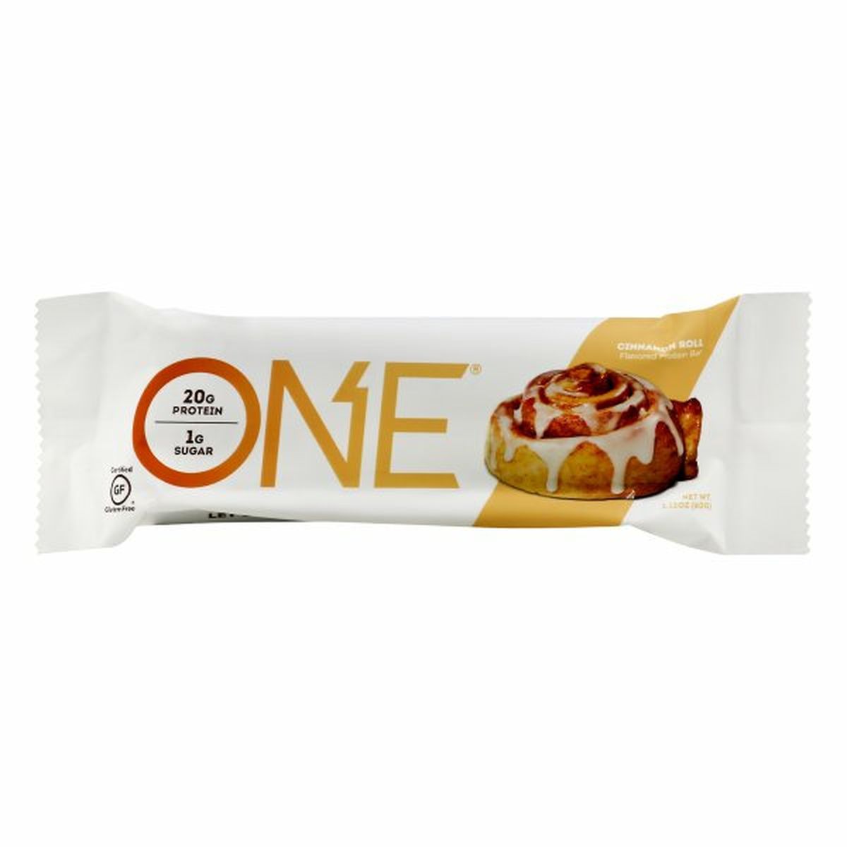 Calories in One Flavored Protein Bar, Cinnamon Roll