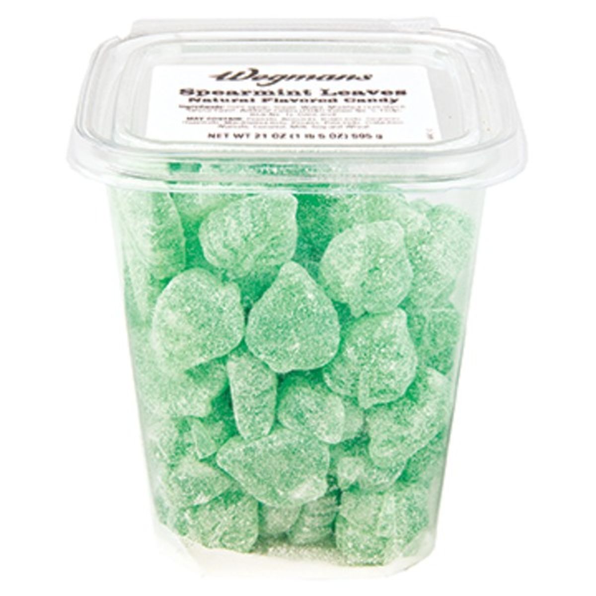 Calories in Wegmans Spearmint Leaves Candy