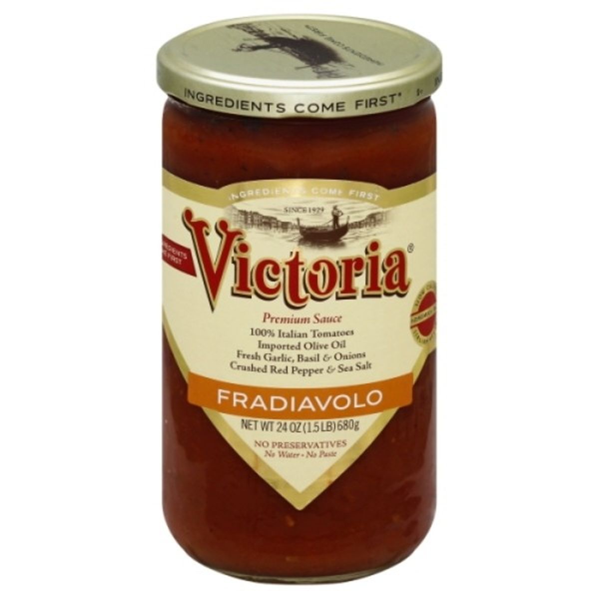 Calories in Victoria Fradiavolo Sauce