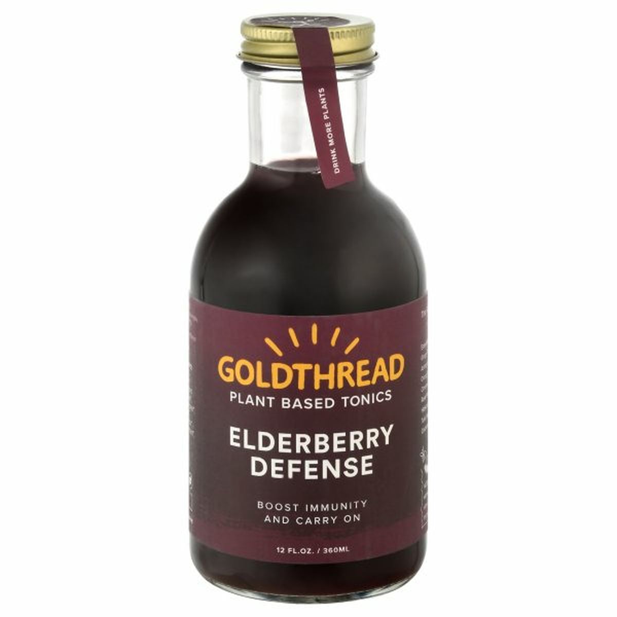 Calories in Goldthread Tonics, Elderberry Defense