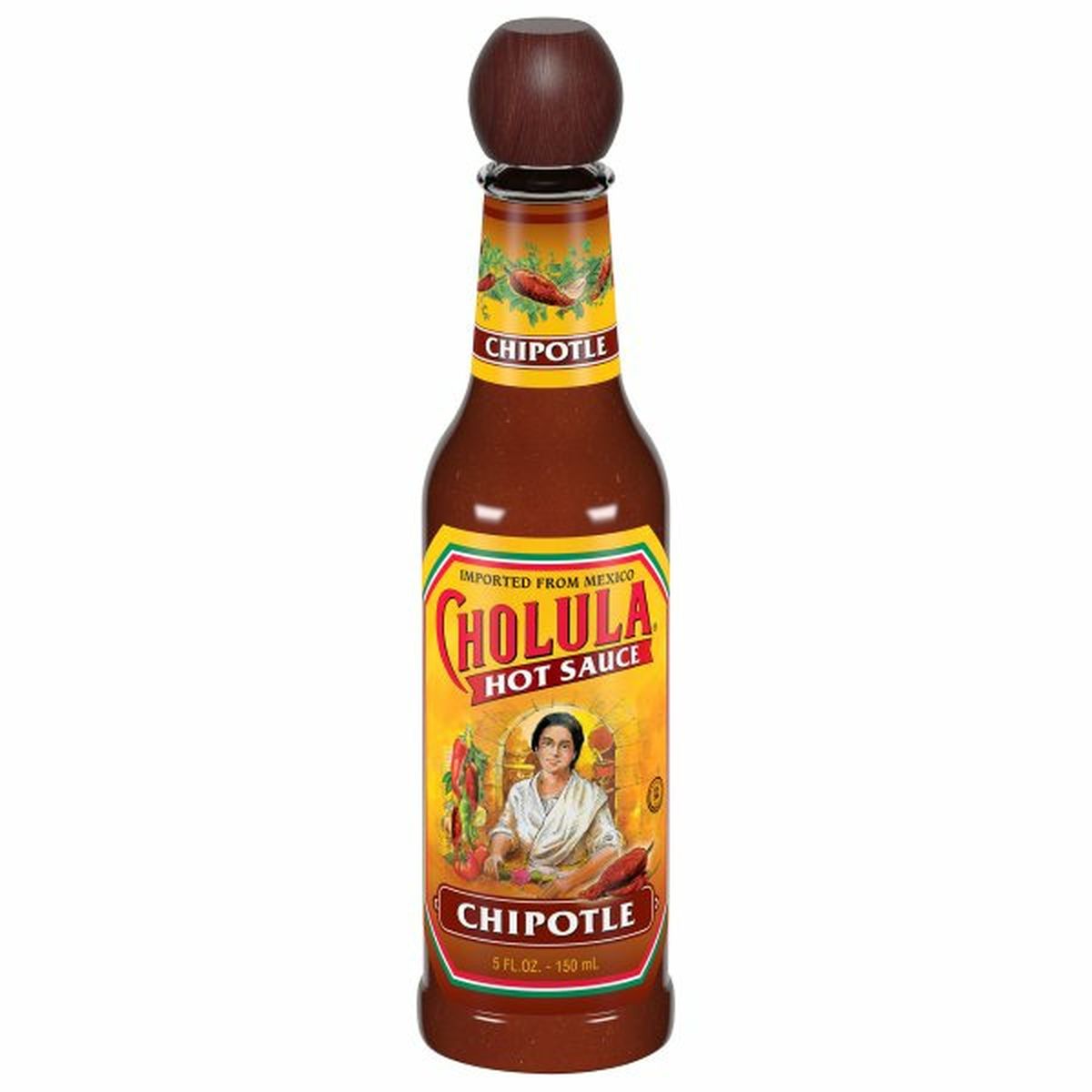 Calories in Cholulas  Hot Sauce, Chipotle
