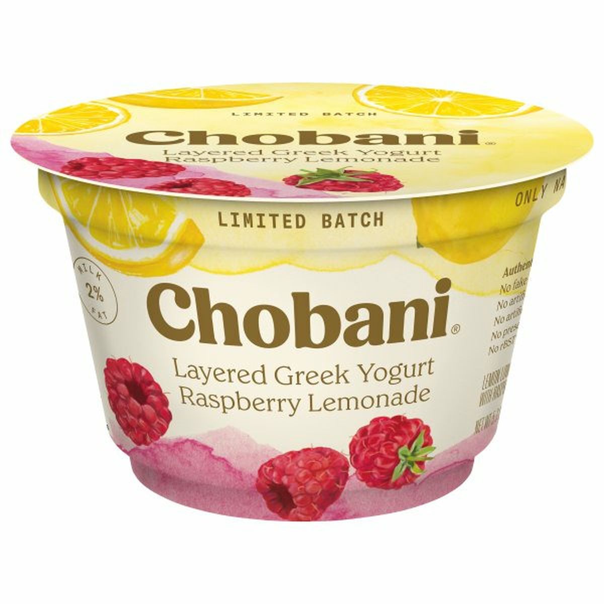 Calories in Chobani Yogurt, Greek, Low-Fat, Layered, Chocolate Orange