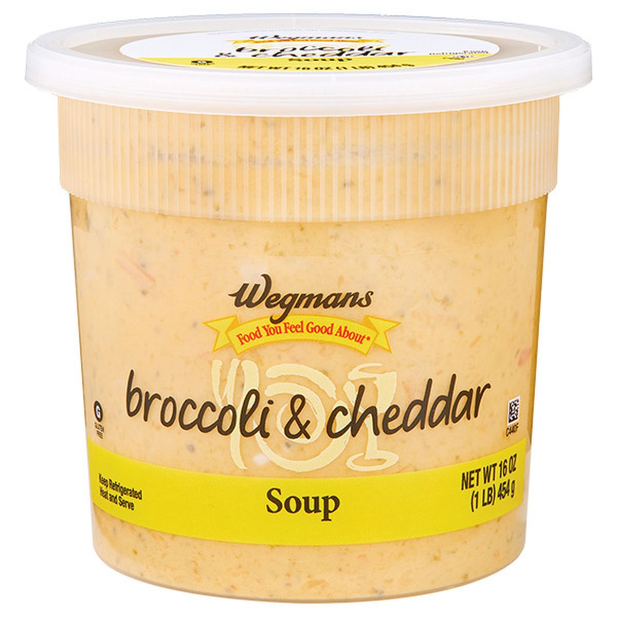 Calories in Wegmans Broccoli & Cheddar Soup