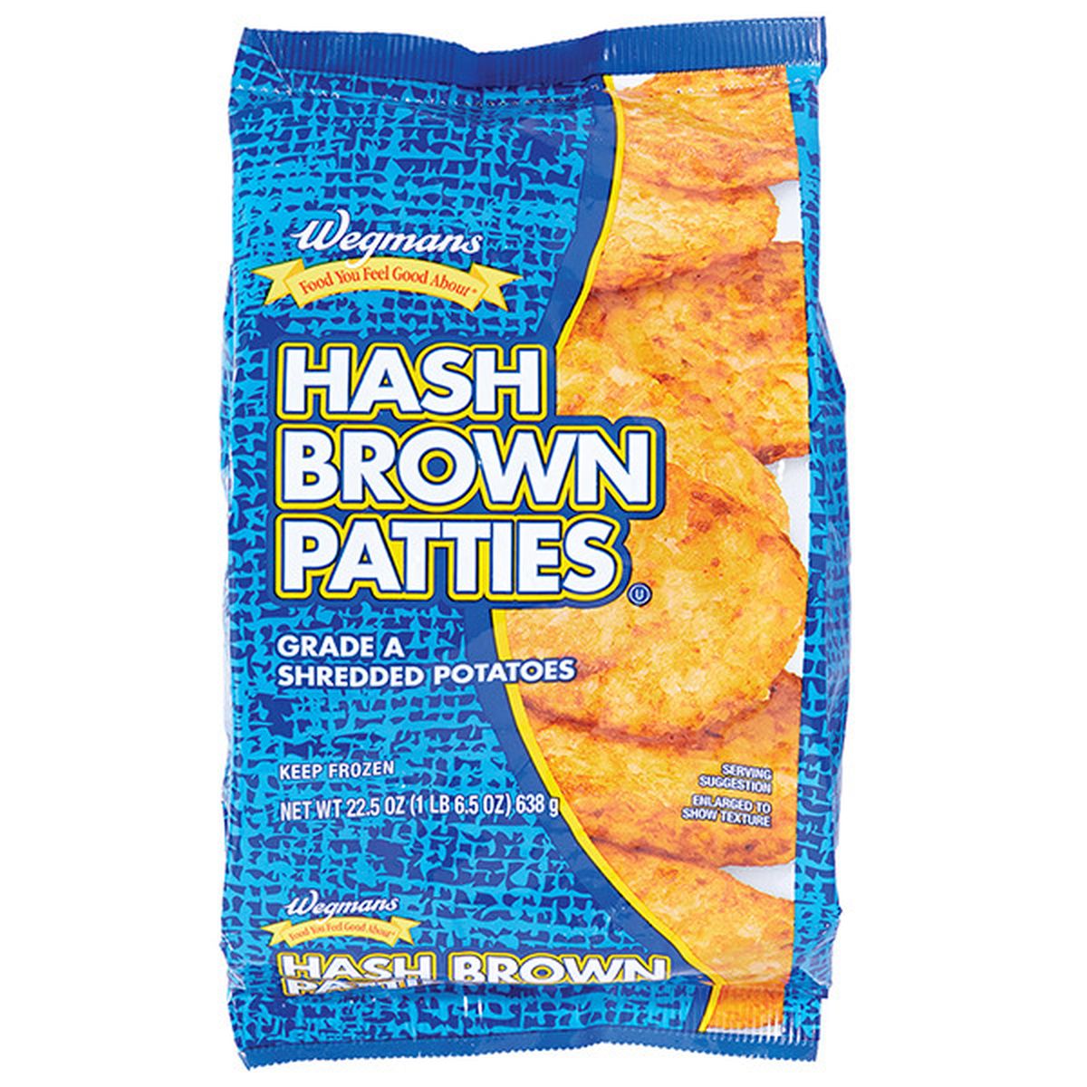 Calories in Wegmans Hash Brown Patties