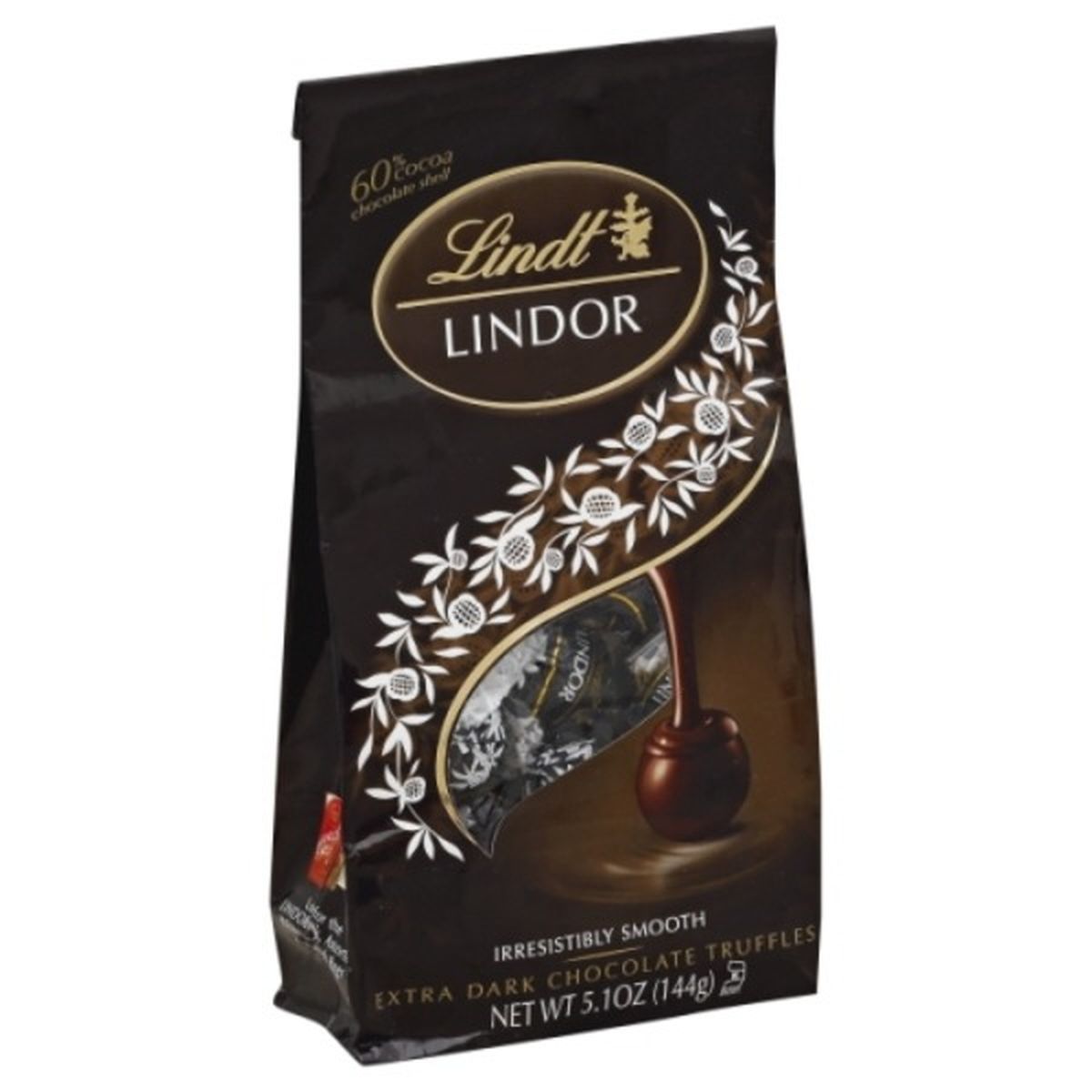 Calories in Lindt Lindor Truffles, Extra Dark Chocolate