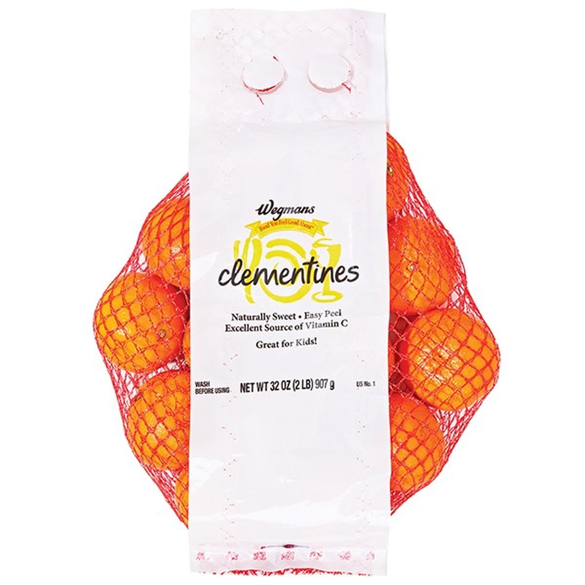 Calories in Wegmans Bagged Clementines