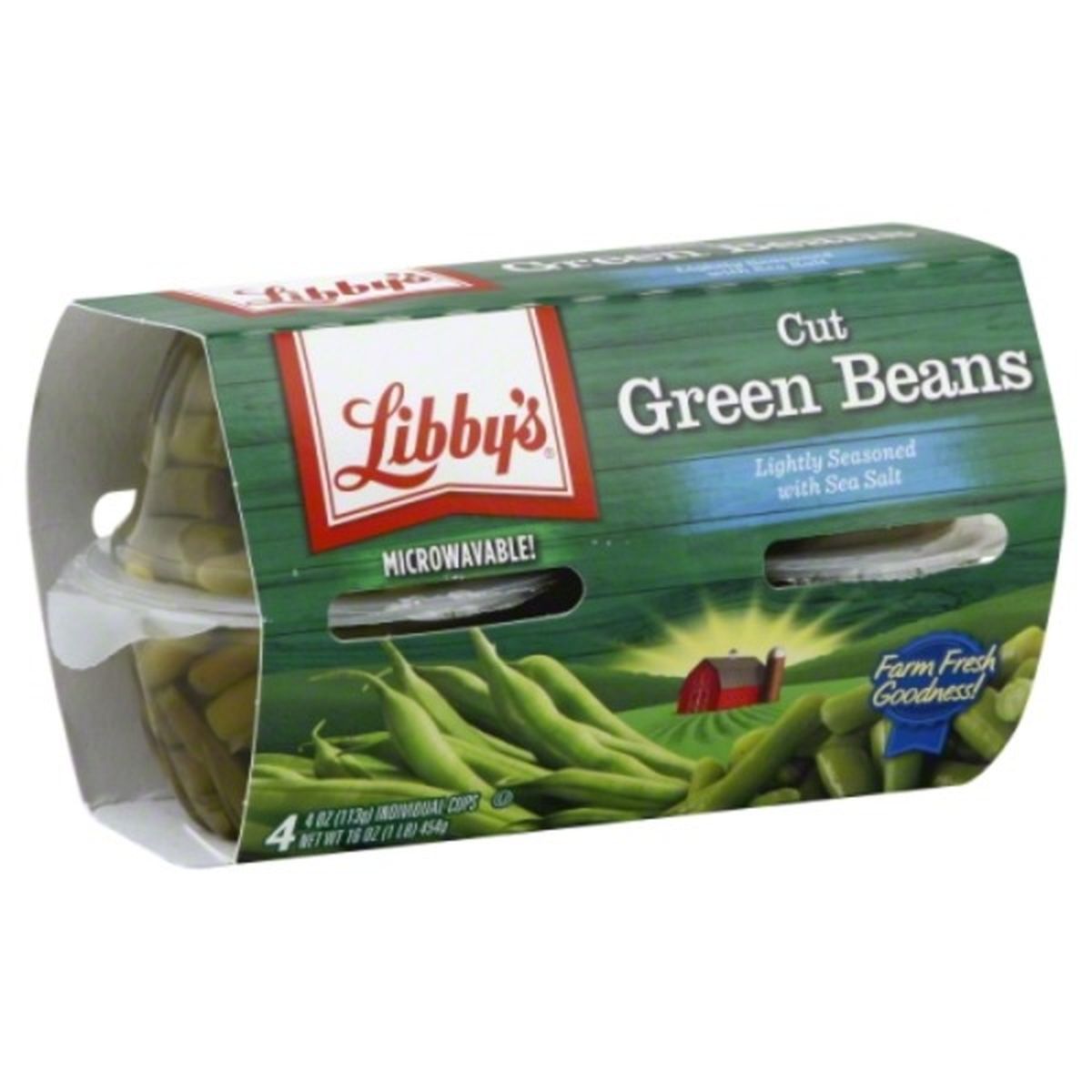 Calories in Libby's Green Beans, Cut