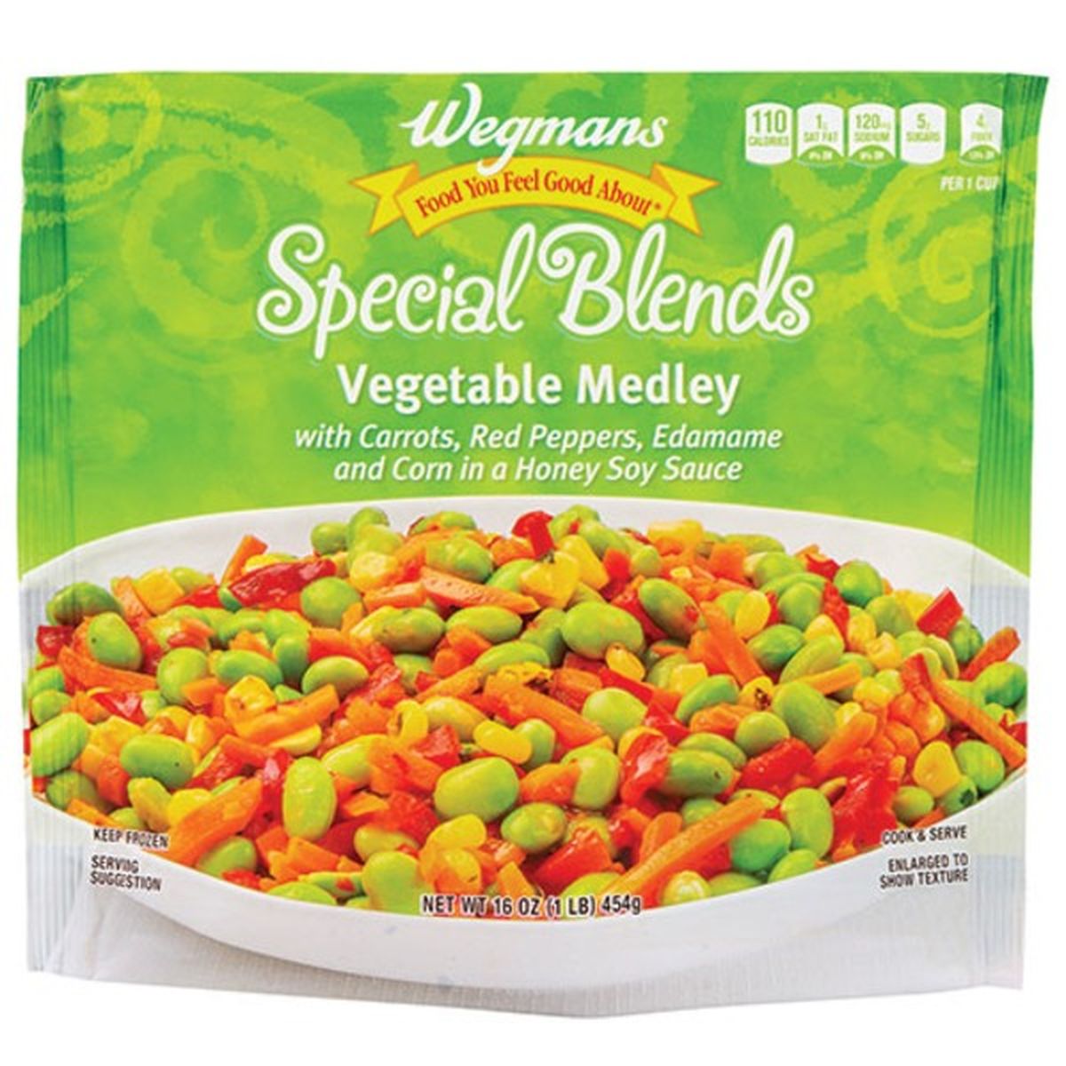 Calories in Wegmans Special Blends Vegetable Medley