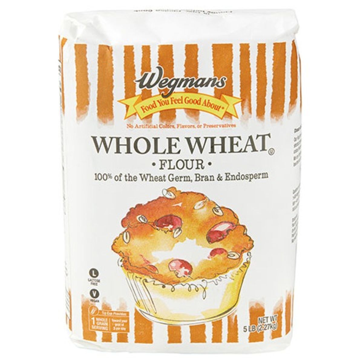 Calories in Wegmans Whole Wheat Flour