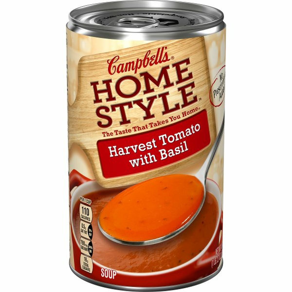 Calories in Campbell'ss Homestyle Homestyle Harvest Tomato with Basil Soup