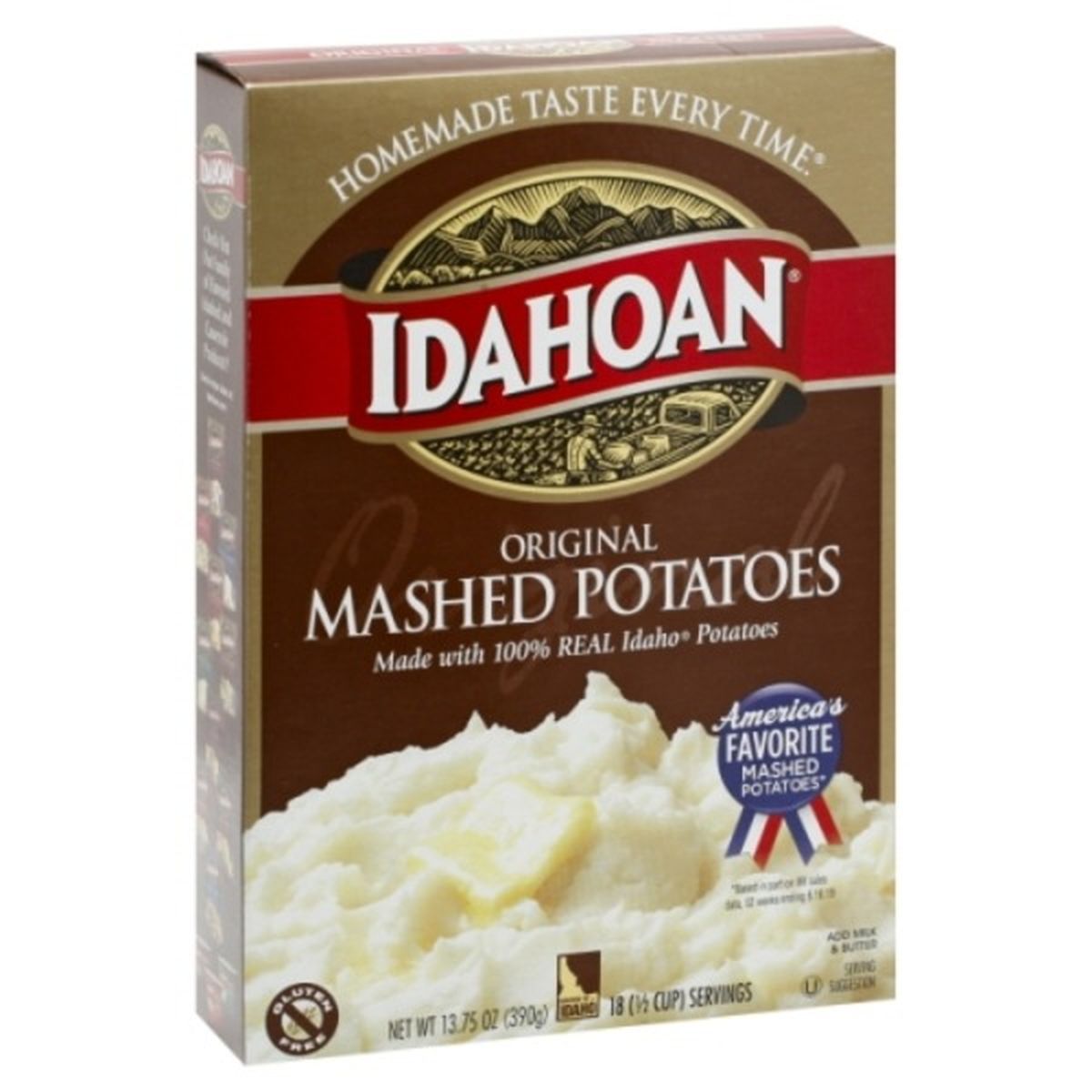 Calories in Idahoan Mashed Potatoes, Original