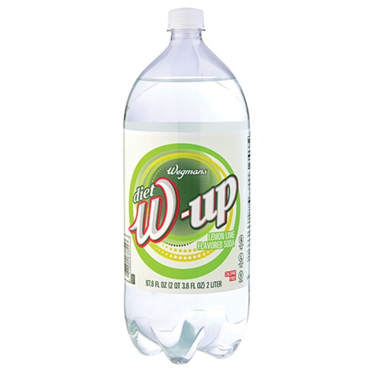 Calories in Wegmans W-Up Diet Lemon Lime Soda